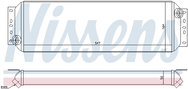 Oil Cooler, engine oil 90730
