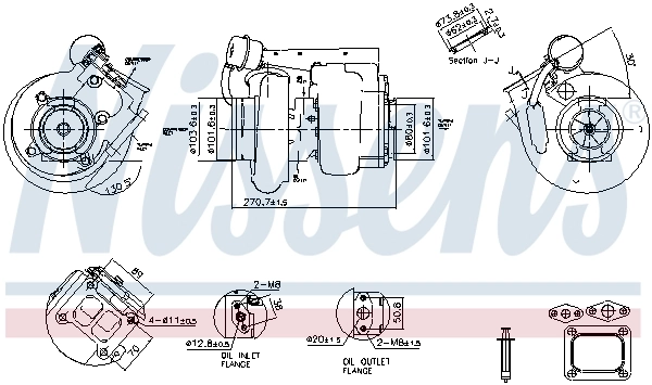 NISSENS 93689 Charger, charging (supercharged/turbocharged)