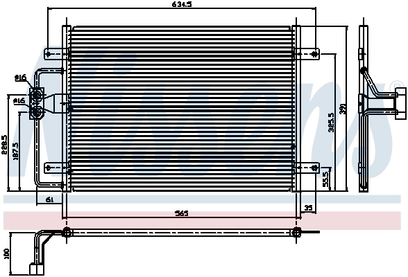Condenser, air conditioning 94323
