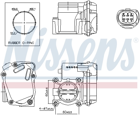 Throttle Body ** FIRST FIT ** 955040