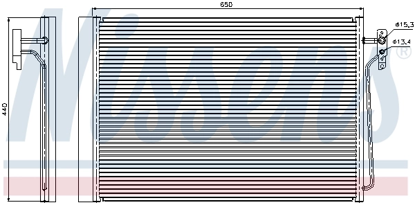 Condenser, air conditioning ** FIRST FIT ** 940045