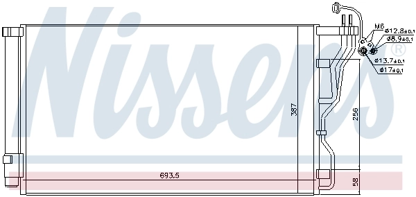 Condenser, air conditioning ** FIRST FIT ** 940244