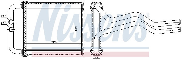 Heat Exchanger, interior heating 77657