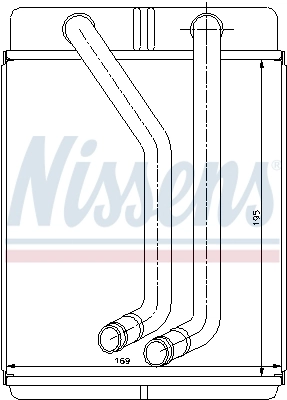 Heat Exchanger, interior heating 77507