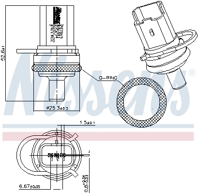 Sensor, coolant temperature ** FIRST FIT ** 207069