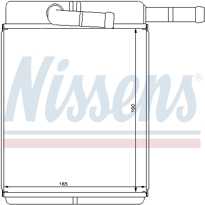 Heat Exchanger, interior heating 77522