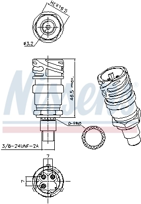 Pressure Switch, air conditioning ** FIRST FIT ** 301028