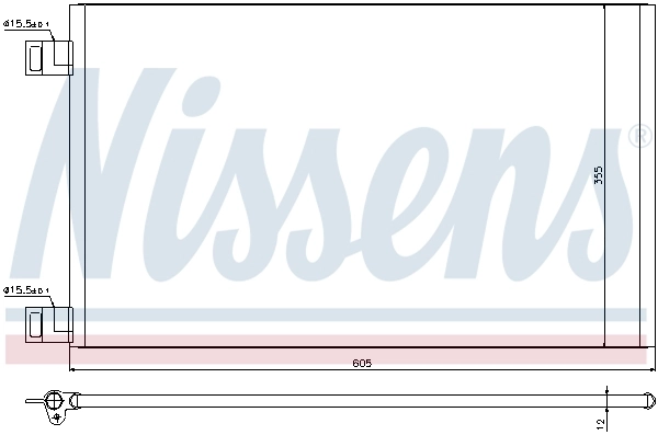 Condenser, air conditioning ** FIRST FIT ** 940184