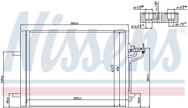 Condenser, air conditioning ** FIRST FIT ** 940183