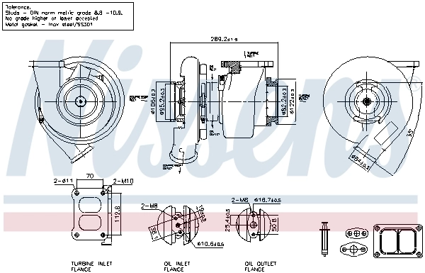 NISSENS 93773 Charger, charging (supercharged/turbocharged)