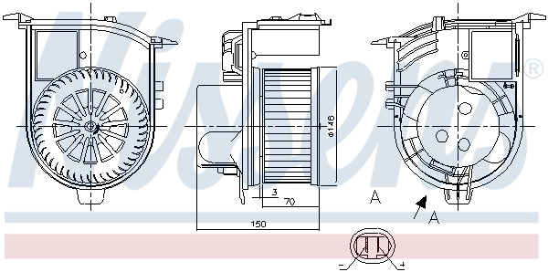 Interior Blower 87398