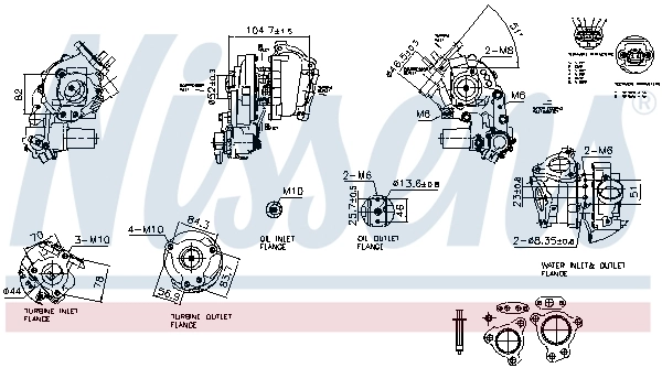 NISSENS 93770 Charger, charging (supercharged/turbocharged)