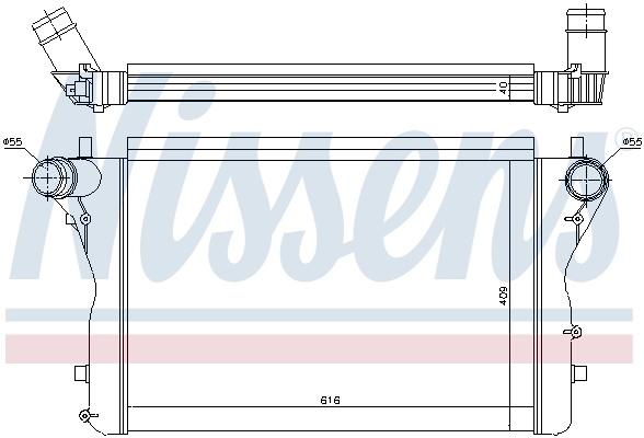 NISSENS 96420 Charge Air Cooler