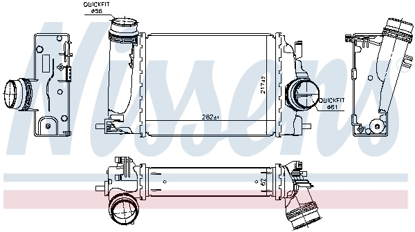 Charge Air Cooler 961122