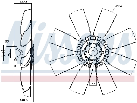 Clutch, radiator fan 86192
