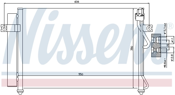 Condenser, air conditioning 94815