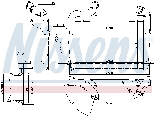 Charge Air Cooler 97061