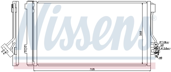 Condenser, air conditioning ** FIRST FIT ** 940178