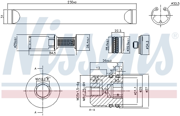 Dryer, air conditioning ** FIRST FIT ** 95490