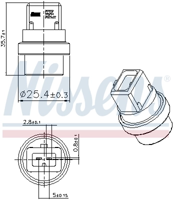 Sensor, coolant temperature ** FIRST FIT ** 207032