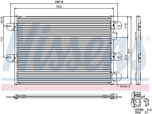Condenser, air conditioning 94764