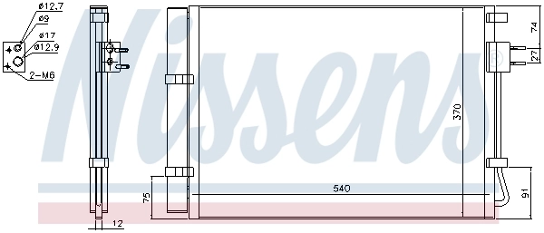 Condenser, air conditioning ** FIRST FIT ** 940636