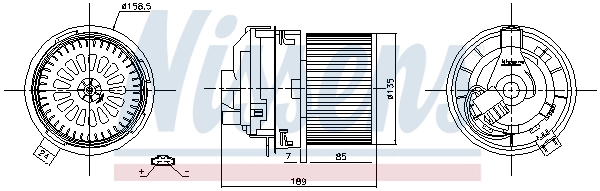 Interior Blower 87360