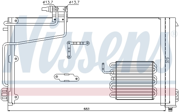 Condenser, air conditioning ** FIRST FIT ** 94545