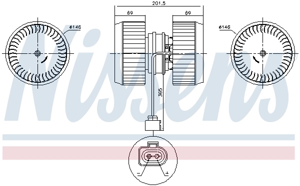 Interior Blower 87238