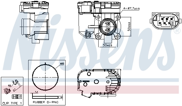 Throttle Body ** FIRST FIT ** 955253