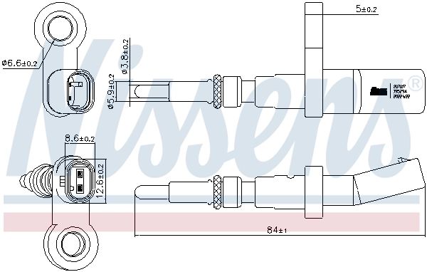 Sensor, Kühlmitteltemperatur 207017