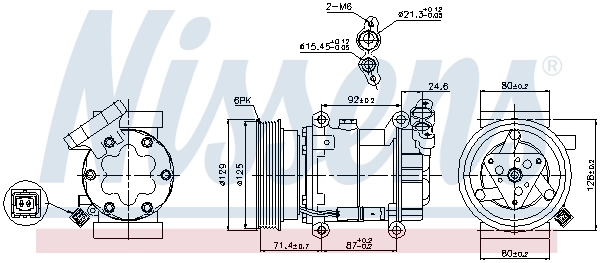 Kompressor, Klimaanlage ** FIRST FIT ** 89332