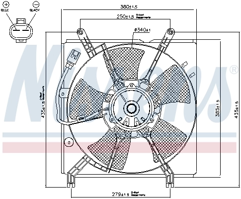 Fan, engine cooling 85241