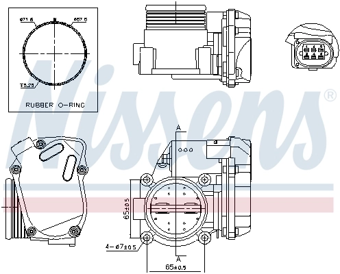 Throttle Body ** FIRST FIT ** 955041