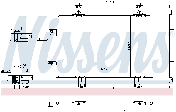 Condenser, air conditioning ** FIRST FIT ** 941174