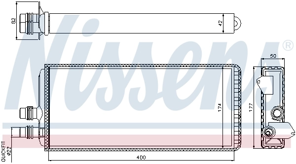 Heat Exchanger, interior heating 71815