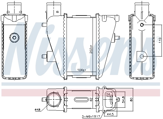 Charge Air Cooler 96232