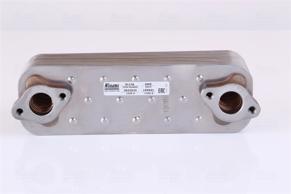 Oil Cooler, engine oil 91136