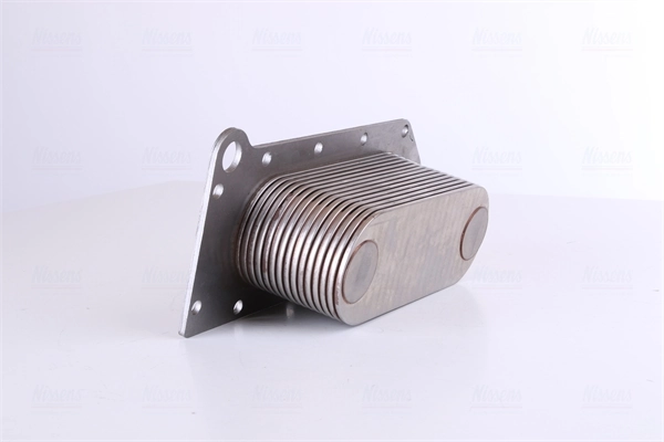 NISSENS 91257 Oil Cooler, engine oil