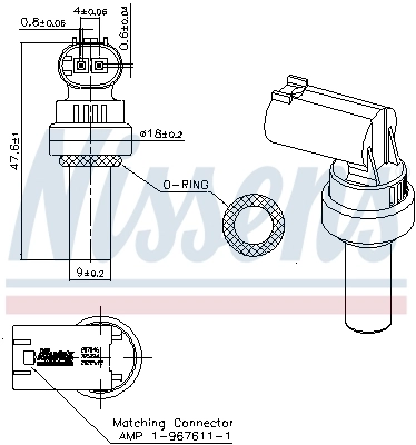 Sensor, coolant temperature ** FIRST FIT ** 207046
