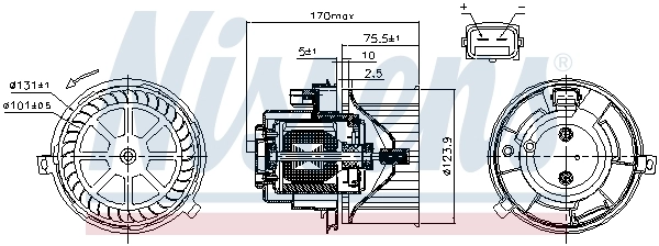 Interior Blower 87446