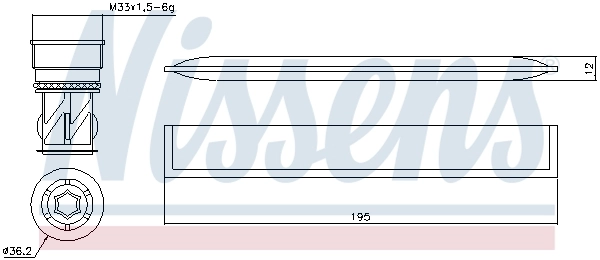 Dryer, air conditioning ** FIRST FIT ** 95454