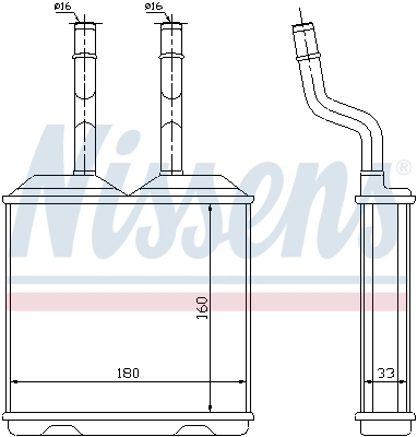 Heat Exchanger, interior heating 72634