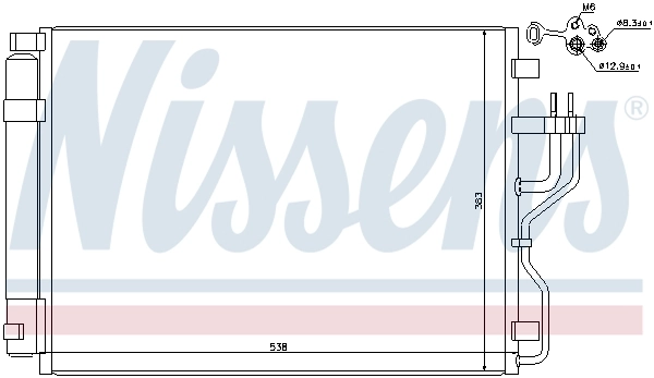 Condenser, air conditioning 940207