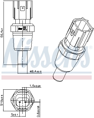 Sensor, coolant temperature ** FIRST FIT ** 207029