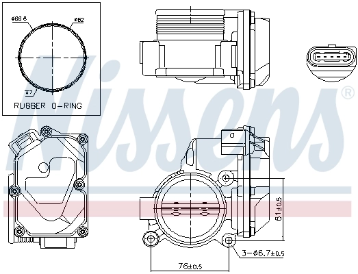 Throttle Body ** FIRST FIT ** 955060