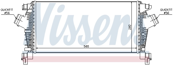 Charge Air Cooler 96556