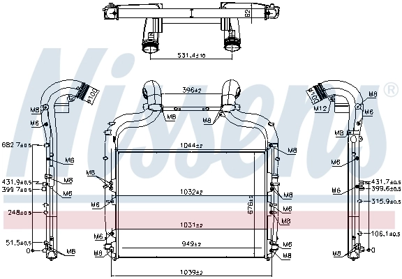 Charge Air Cooler 96424