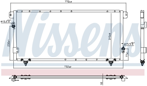 Condenser, air conditioning ** FIRST FIT ** 940838