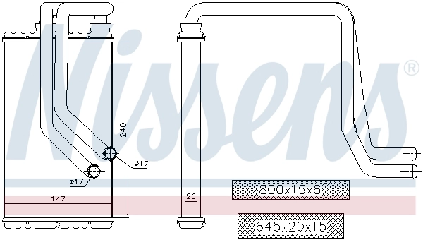 Heat Exchanger, interior heating 72956